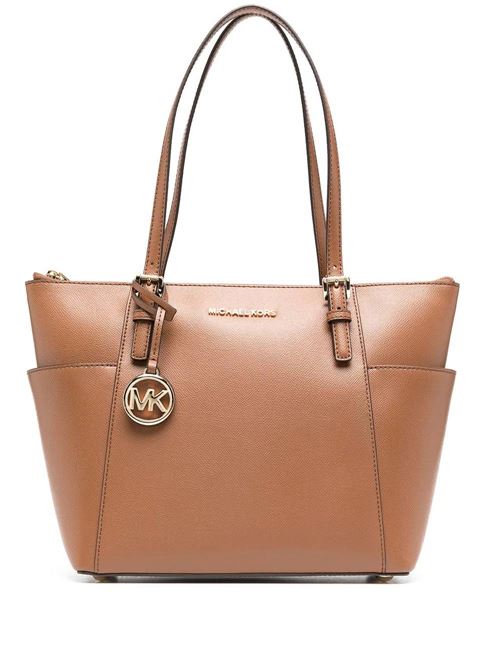 Borsa tote Marilyn media in pelle Saffiano. Michael Kors | 30F2GTTT8L230LUGGAGE